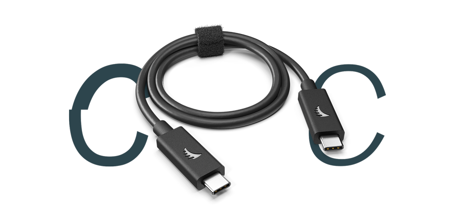 Kondor Blue USB C to USB C High Speed Cable for SSD Recording